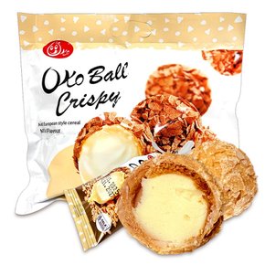 오코볼 크리스피 밀크맛 300g x 1팩(30개입) 과자 간식