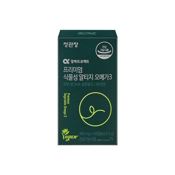 [이마트점포택배] 프리미엄 식물성오메가3 390mg*60캡슐