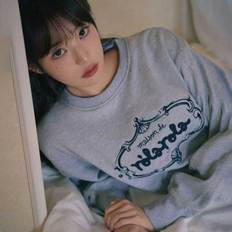 VINTAGE LOGO SWEATSHIRT MELANGE GRAY