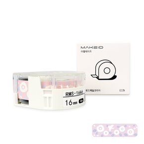 MAKEiD라벨테이프 16mm 라벨지 비둘기 패턴 RMS-16A6