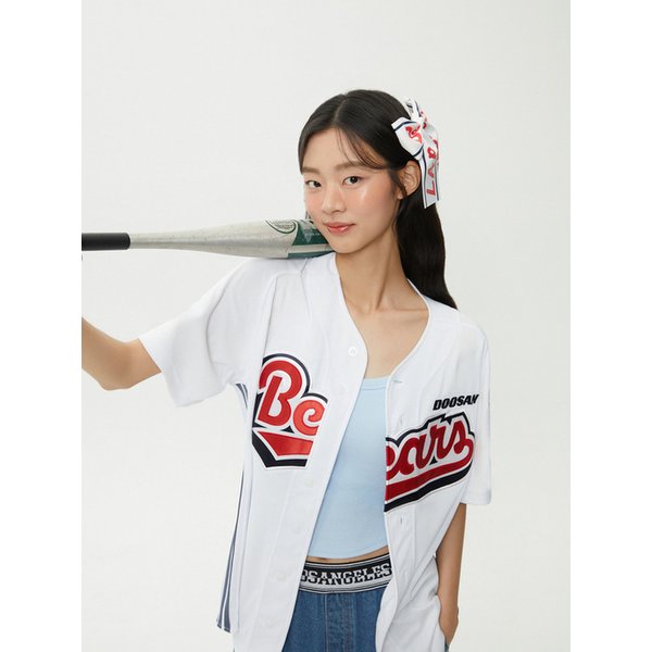 [KBO]두산베어스(홈)_레터링 리본핀 AR7GA351