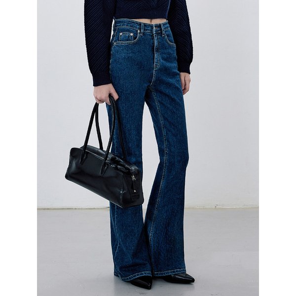 [8차 오더]하이웨이스트 부츠컷 데님 팬츠