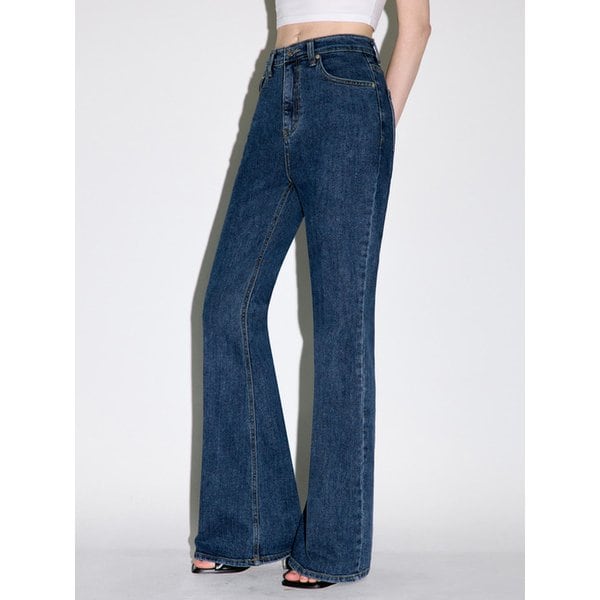 [8차 오더]하이웨이스트 부츠컷 데님 팬츠