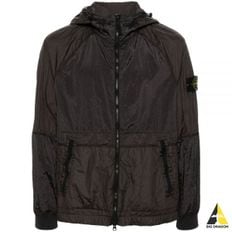 스톤아일랜드 24 42020 Nylon Metal Watro-TC in Econyl Regenerated Hooded Jacke