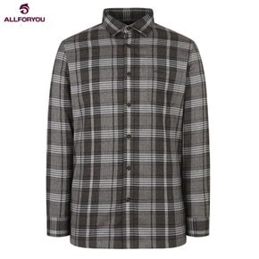 fall mens checked shirt AGBSM7311