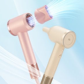 에어리소닉 BLDC 헤어드라이기 고속미니 드라이어 초경량 저소음 항공모터 여행용 휴대용