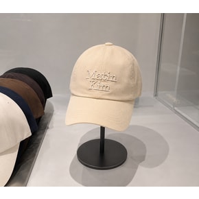 국내 배송 / 마뗑킴 MATIN VOLUME LOGO BALL CAP 볼륨 로고 볼캡 남녀공용 커플모자