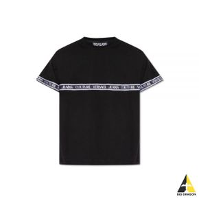 베르사체 LOGO T-SHIRT (76GAHC06 CJ01C 899) (로고 티셔츠)