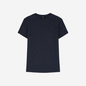 (W) 띠어리 오가닉 슬럽 코튼 타이니 티셔츠 녹턴 네이비 (W) Theory Organic Slub Cotton Tiny