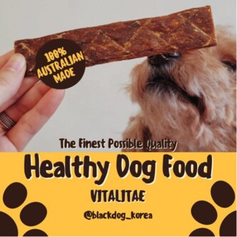블랙독코리아 [소용량] 비탤리테 영양제 대신먹는 햄프씨드 강아지 저키(65g)