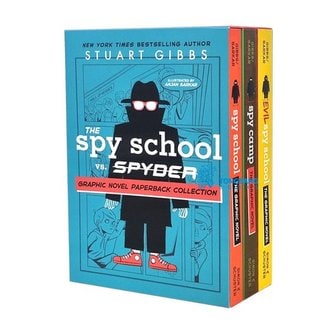 동방도서 (영어원서) The Spy School Vs. Spyder Graphic Novel Collection Boxed Set