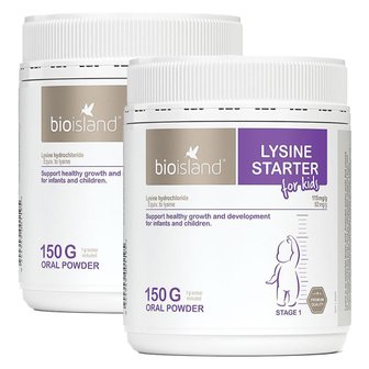  바이오 아일랜드 라이신 스타터 키즈 150g 2팩 Bio Island Lysine Starter for Kids