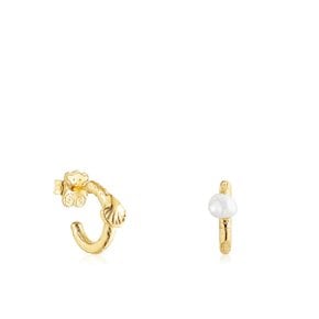 Silver vermeil Oceaan Duna Hoop earrings /귀걸이/111283510