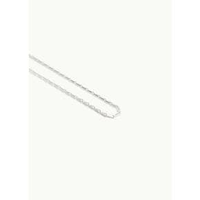 올블루스 26PF Fold Necklace, Polished Silver