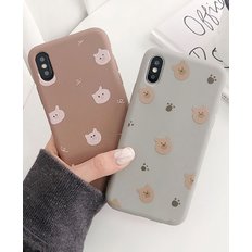 디작소 TPU 밋밋한 동물 패턴 케이스 아이폰 8 se2 XS MAX XR 11 pro 갤럭시 노트10