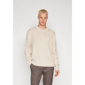 3825476 Jack  Jones JORCOSY CABLE VNECK - Jumper moonbeam