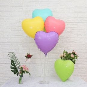 45cm 마카롱하트풍선 생일파티용품