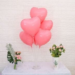 45cm 마카롱하트풍선 생일파티용품