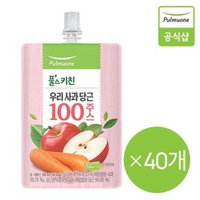 풀스키친 우리 사과 당근 100 주스 100mlX40EA