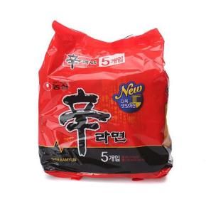 /오피스큐 농심 신라면 멀티팩 120gx5개x8팩 박스