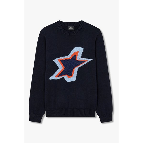 [PS PAUL SMITH] 울 블렌드 크루넥 니트 풀오버 5735328115000