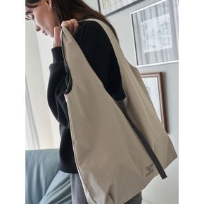 방수) Reversible shoulder bag_ Light grey+grey