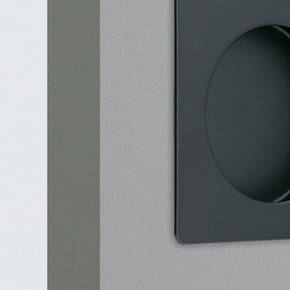 오목이사각원형 SH104 BK 타공54파이 슬라이딩 포켓도어용 매립형 손잡이 오후 3시 이전 당일발송