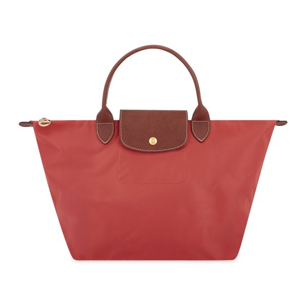롱샴 여성 르 플리아쥬 오리지널 미디엄 토마토 토트백 1623 089 P94