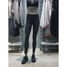 여성 HeatGear® 아머 노슬립 웨이스트밴드 레깅스 1365336 블랙