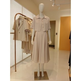 CC콜렉트 [여주점] 씨씨콜렉트 크롭쟈켓레이어드원피스(E242mse131)