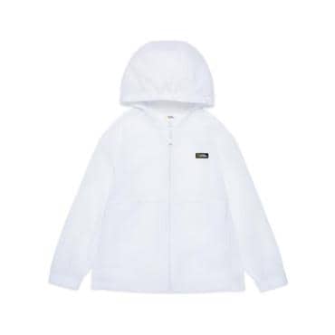 내셔널지오그래픽키즈 K252UJK020 초경량 바람막이 점퍼 WHITE