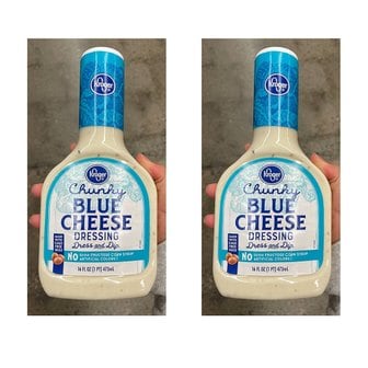  [해외직구]크로거 크리미 블루 치즈 드레싱 소스 473ml 2팩 Kroger Creamy Blue Cheese 16oz