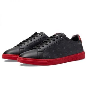 4833742 MCM Derby Visetos Low Top Sneakers