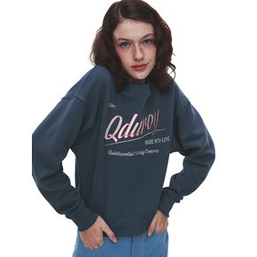 Cropped Sweatshirt - Indigo Navy