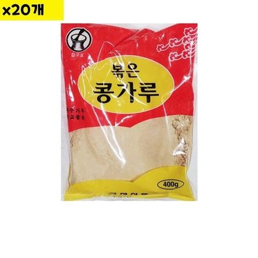  식자재 식재료 도매 볶음콩가루 금하 400g x20개 (WCFAF88)