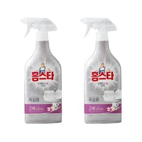 홈스타 바이럭스 세정제 욕실용 750ml 2개