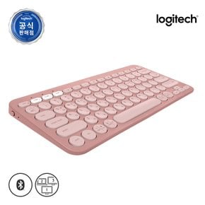 로지텍 코리아 K380S 블루투스 무선 키보드 로즈
