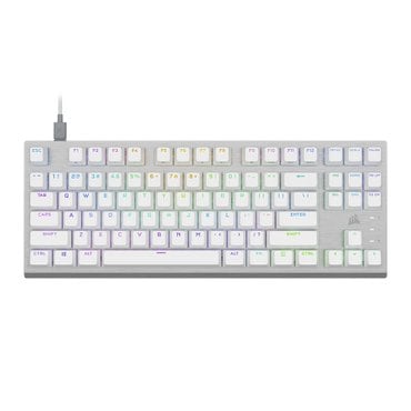 커세어 K60 RGB PRO TKL OPX 게이밍 기계식 키보드 화이트