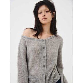 Sasha Wool Cardigan Grey