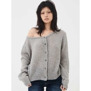 Sasha Wool Cardigan Grey