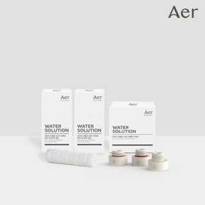 공식] 여행용 샤워기 컴팩트 리필 필터 플러스 2Set + 어댑터