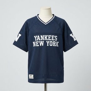 MLB 키즈 스포티브 바시티 메쉬 티셔츠 뉴욕양키스 NAVY EVR 7ATSV0463 50NYS