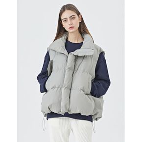 빅 넥 베이직 캐쥬얼 패딩 베스트  BT4VT006L0 _P347099661