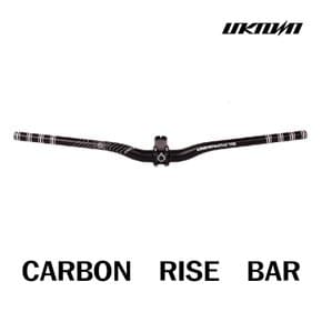 언노운 자전거 핸들바 795 Carbon Risebar 블랙 픽시자전거