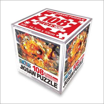 제이북스 원피스 직소퍼즐 108PCS 미니 CUBE 불굴의 투지