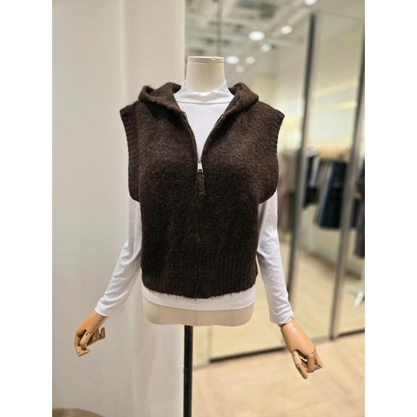 [부산점] 울브렌디드 후드집업 니트 베스트(PQ4KV062)Q