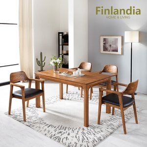 핀란디아 로하스 4인식탁세트(의자4)