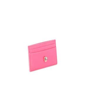 알렉산더 맥퀸 Skull card holder Cardholder 6320381AAPE5705 Pink