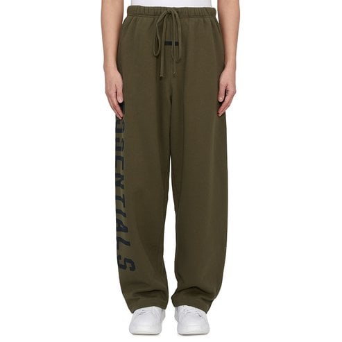 피어오브갓 에센셜 기모 스웻팬츠 130BT244324F OLIVE (남여공용)