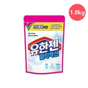 안심빨래 유한젠 멀티액션 리필형 대용량세제 1.8kg